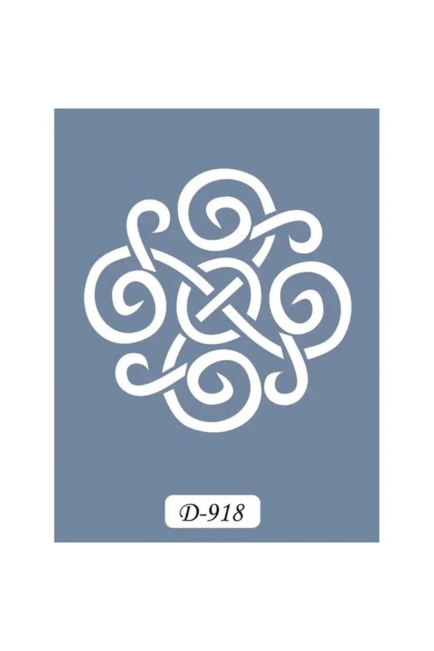 D918 قالب تصميم "جوبك" من سلسلة "دي"، مقاس 15 × 20 سم.