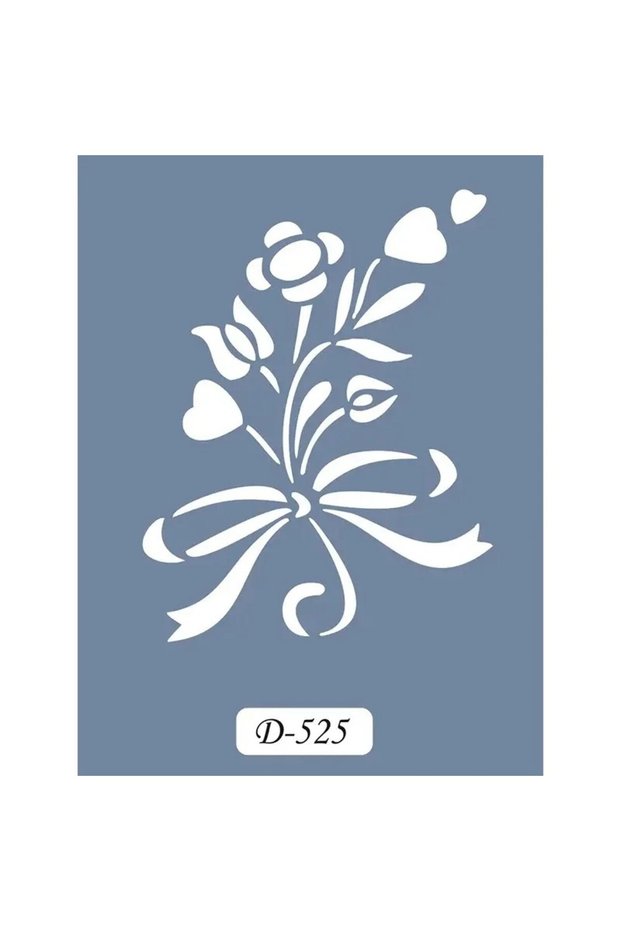D525، قالب زهور، سلسلة D، مقاس 15 × 20 سم.