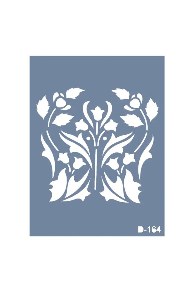 D164، قالب تصميم على شكل ورقة، سلسلة D، مقاس 15 × 20 سم.