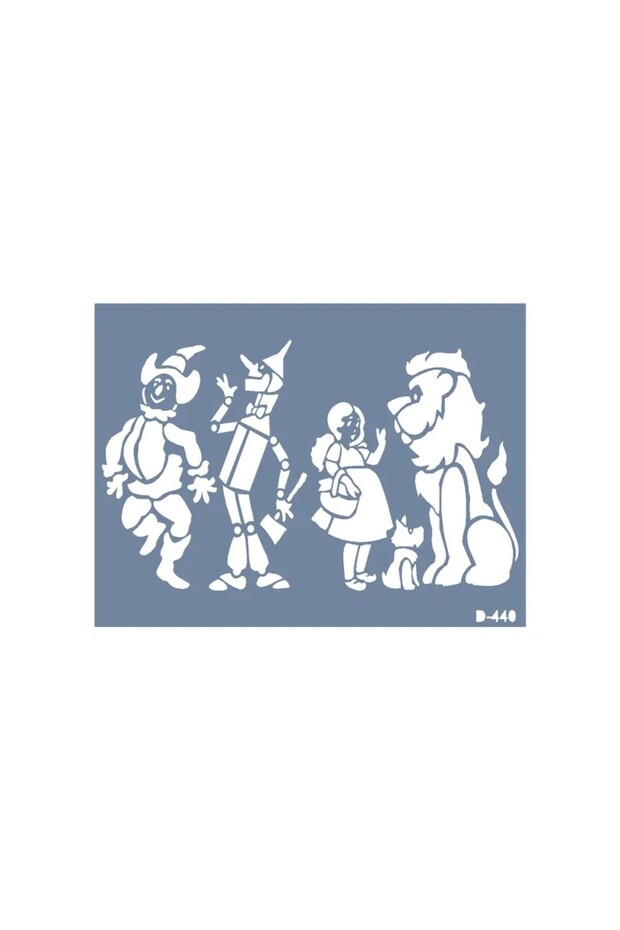 D440 Wizard of Oz Model D Series Stencil 15x20 cm
