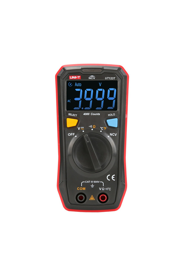 جهاز قياس رقمي محمول من نوع "يوني-تي" UT123T.