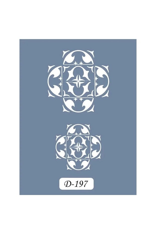 D197 Fayan Model D Series Stencil 15x20 cm