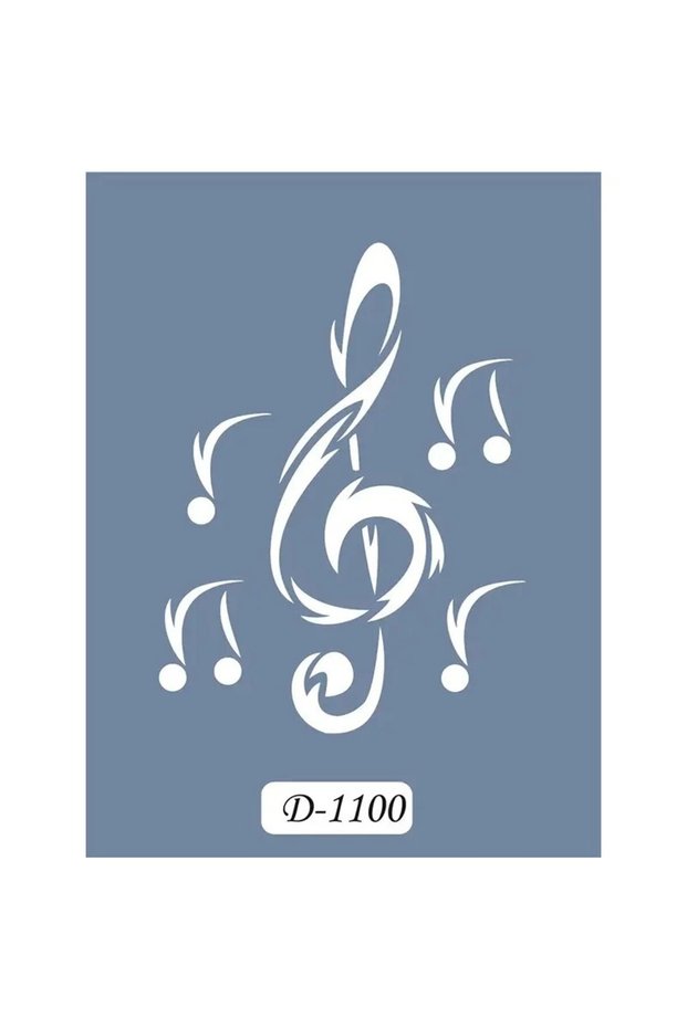 D1100 Nota Model D Series Stencil 15x20 cm