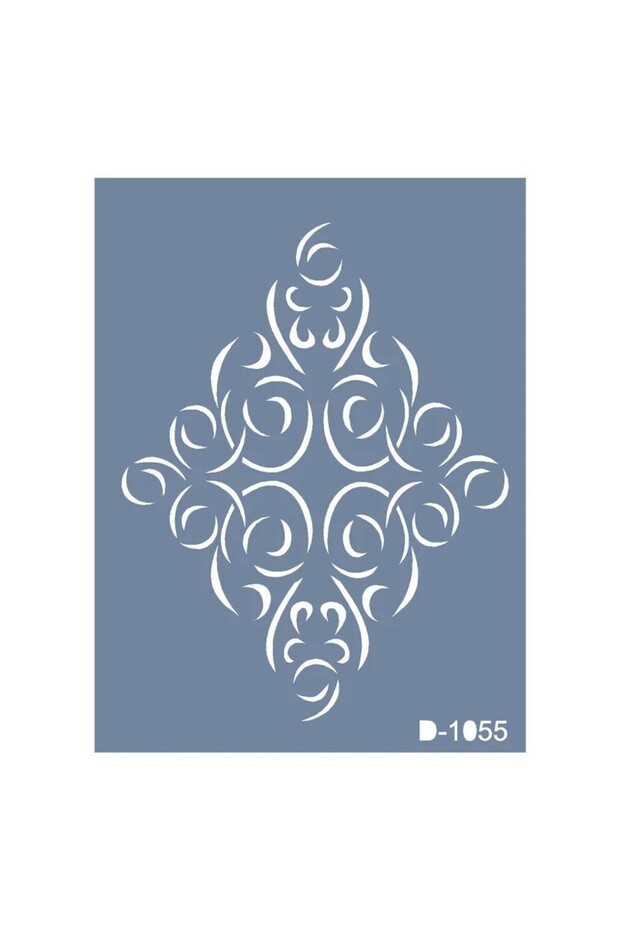 D1055 Center Model D Series Stencil 15x20 cm