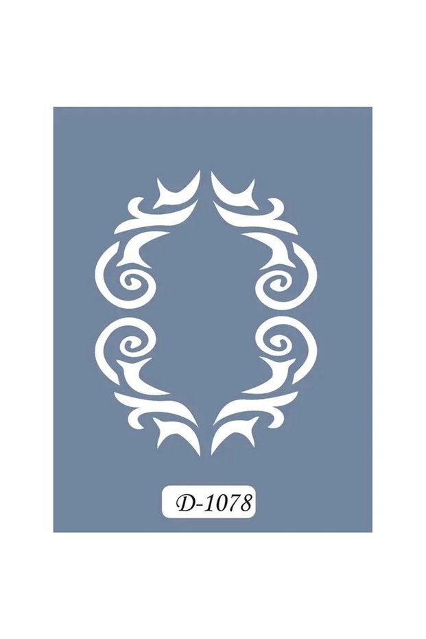 D1078 Center Model D Series Stencil 15x20 cm