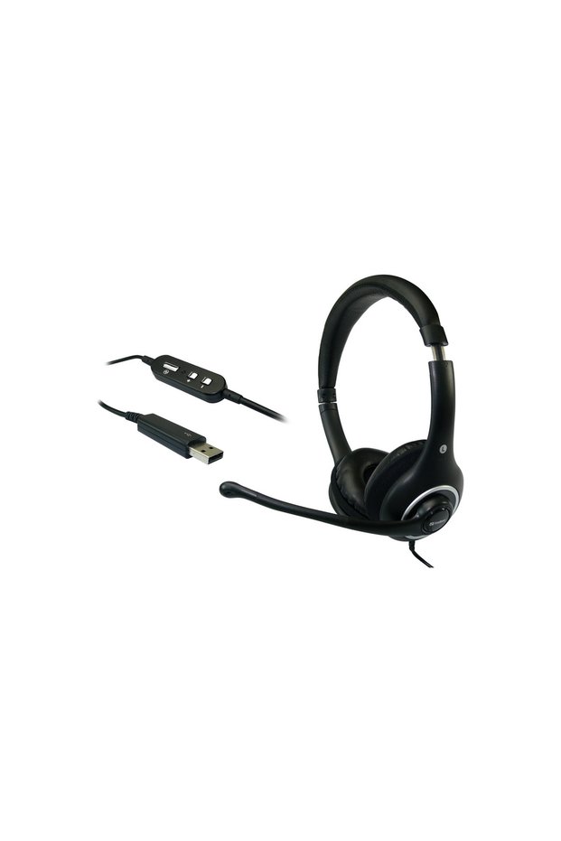 Plug'n Talk Headset USB Black