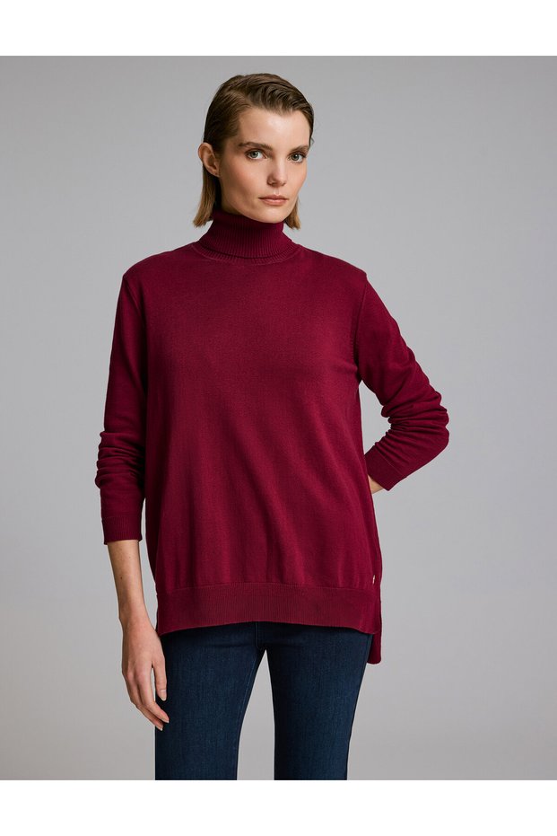 Cherry Slim Fit Basic Sweater 50333895-VR223