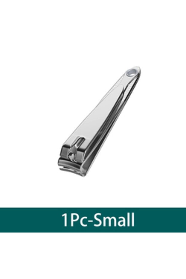 1pc small 1pc/2pcs Nail Clipper Premium Sharp Sturdy Stainless Steel Fingernail And Toenail Clipper
