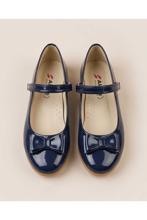 Girls' Bow-Tie Orthopedic Ballet Flats
