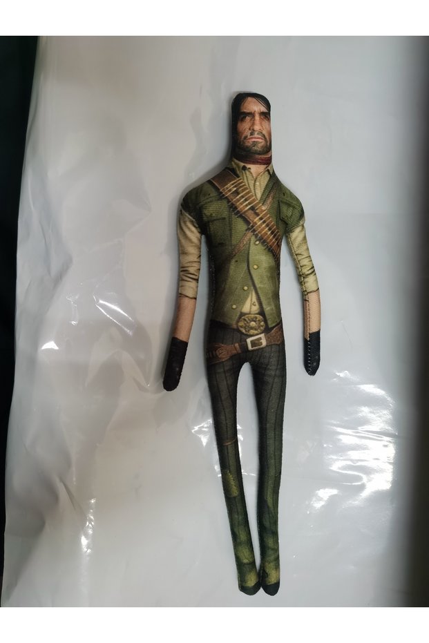 25cm B 25cm Arthur Morgan & John Marston Poseable Doll, Red Dead Redemption 2 Abstract Collectible P