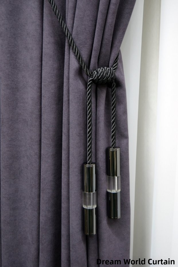 Ceiling Mounting Curtain Tieback with Cornice Bracket Braçol Curtain Accessory