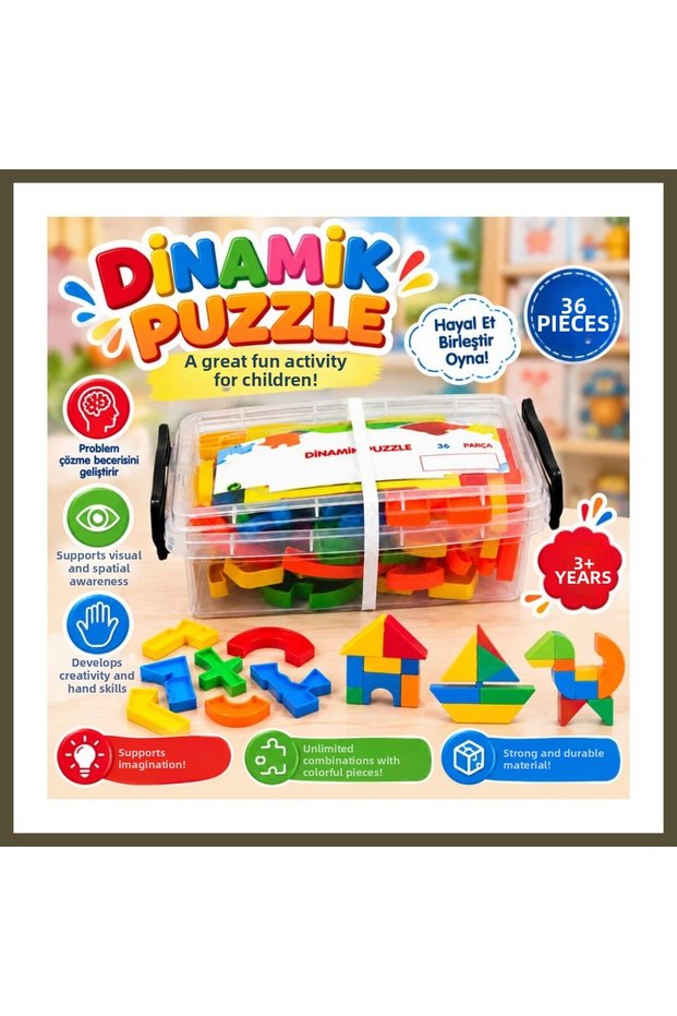420 DYNAMIC PUZZLE, 40 PIECES, BX