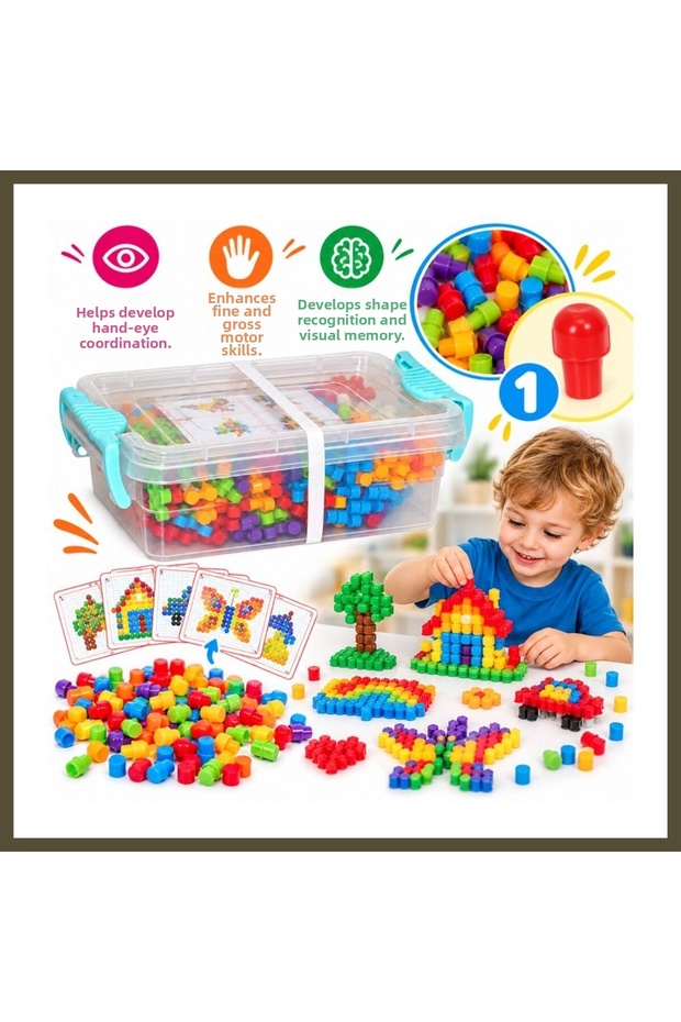 470 SMALL MOSAIC BOXED PUZZLE (80 PCS) BX