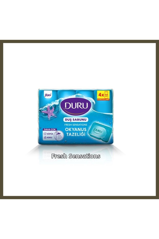 Ocean Shower Soap 4 x 150 g, 1 Piece BX