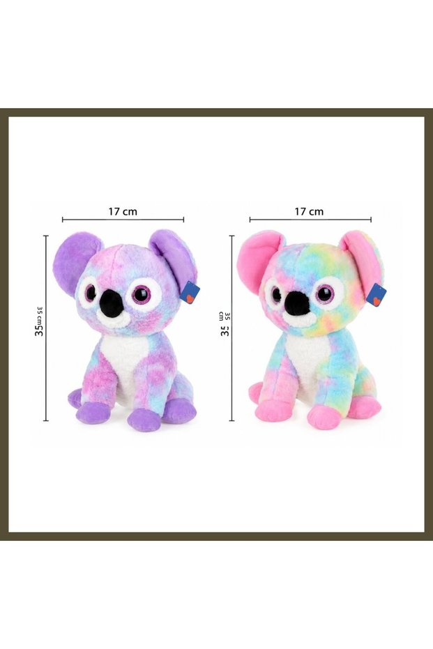 30-cm Colorful Plush Koala (price per piece) BX