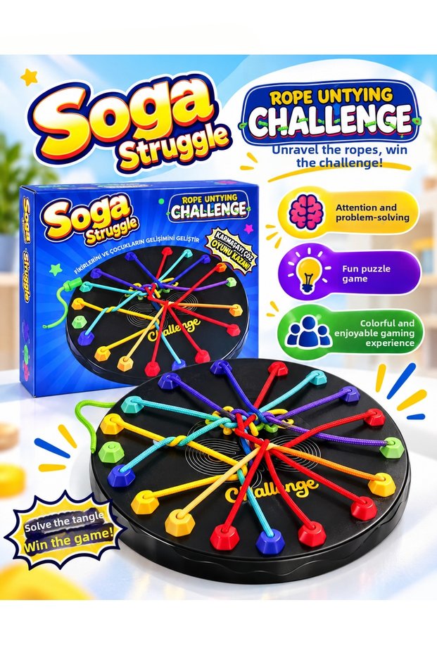 String Puzzle – a Brain-Training Game That Develops Attention, Strategy, and Problem-Solving Skills.
