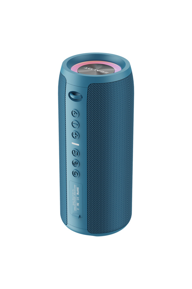 Blue Zealot-S51Pro 40W High-power Bluetooth Speaker 3D Stereo Bass Bluetooth Speaker Portable IPX5 W
