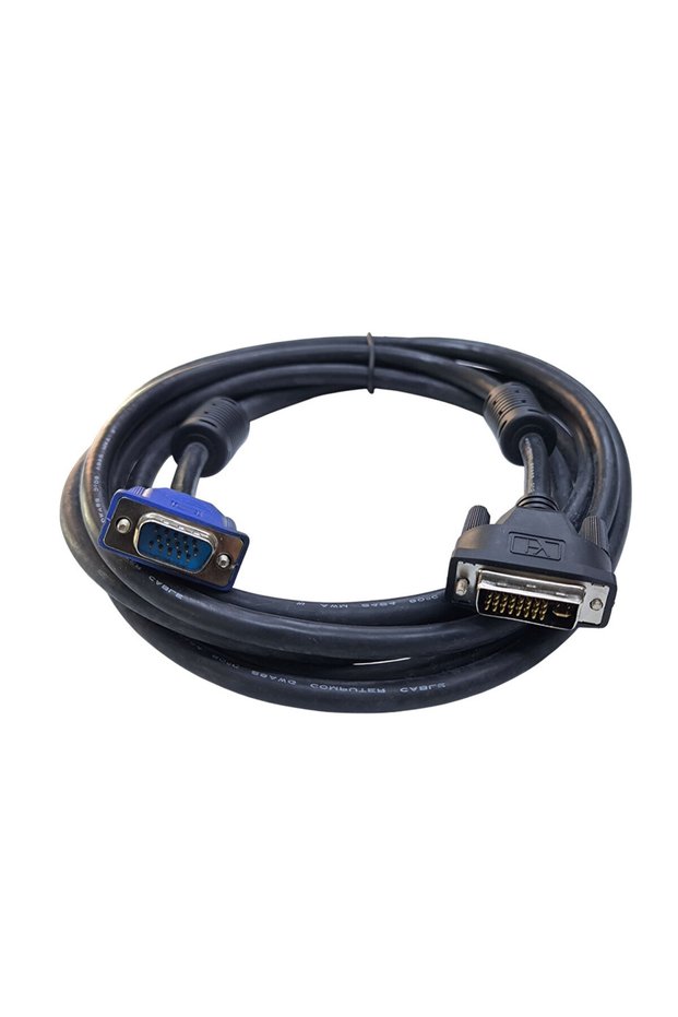 كابل DVI VGA بطول 3 أمتار 24+5 كابل DVI VGA