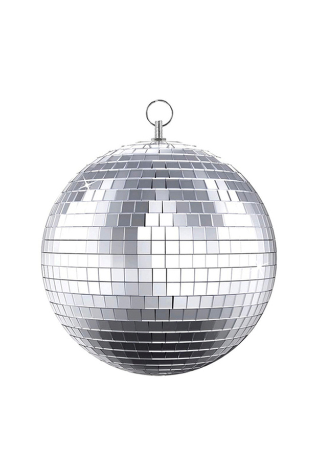 Light Grey Glass Rotating Mirror Ball Disco Ball Mirror Ball Dj Lighting Reflection Colorful Mirror