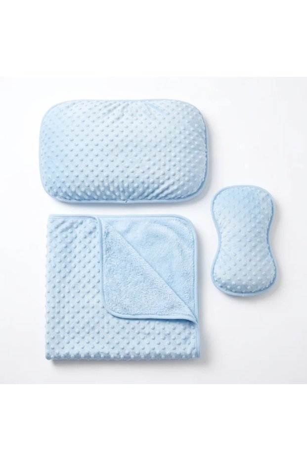 Baby Changing Set with Blanket, Mat, Muslin, Baby Pillow, Newborn, Crib, Baby Products
