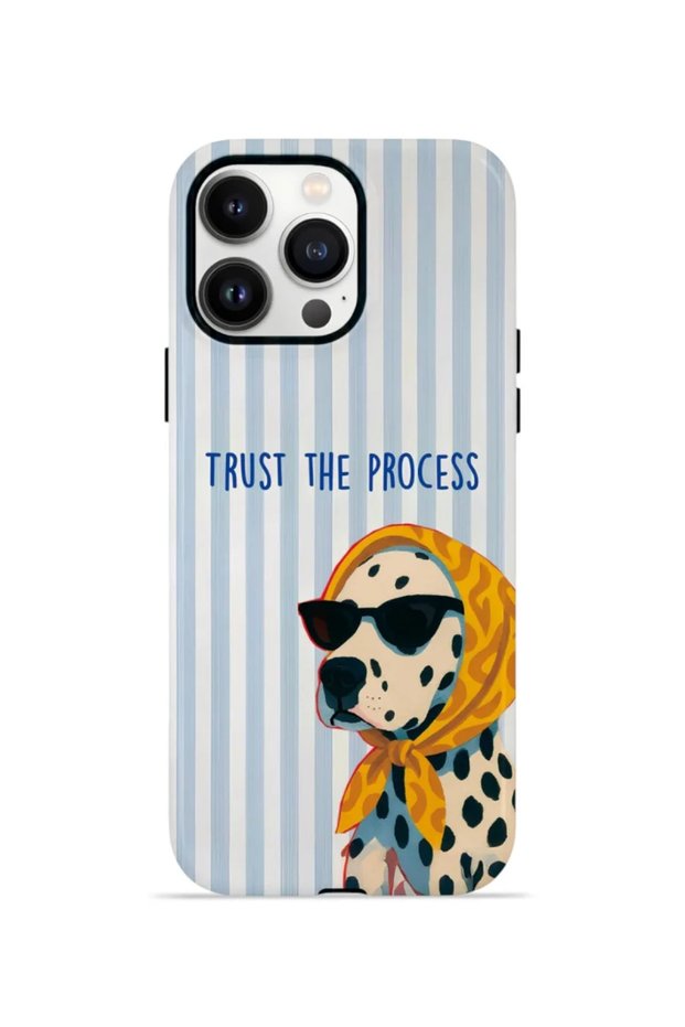 iPhone 13 Pro Max MagSafe Vorian Hybrid Protective Case "Trust The Process" Dalmatian