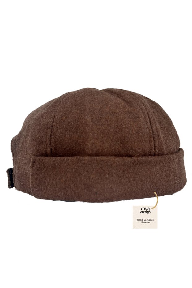 Premium Men's and Women's 100% Cotton Melton Docker Beanie | Unisex Vintage Winter Sailor Cap