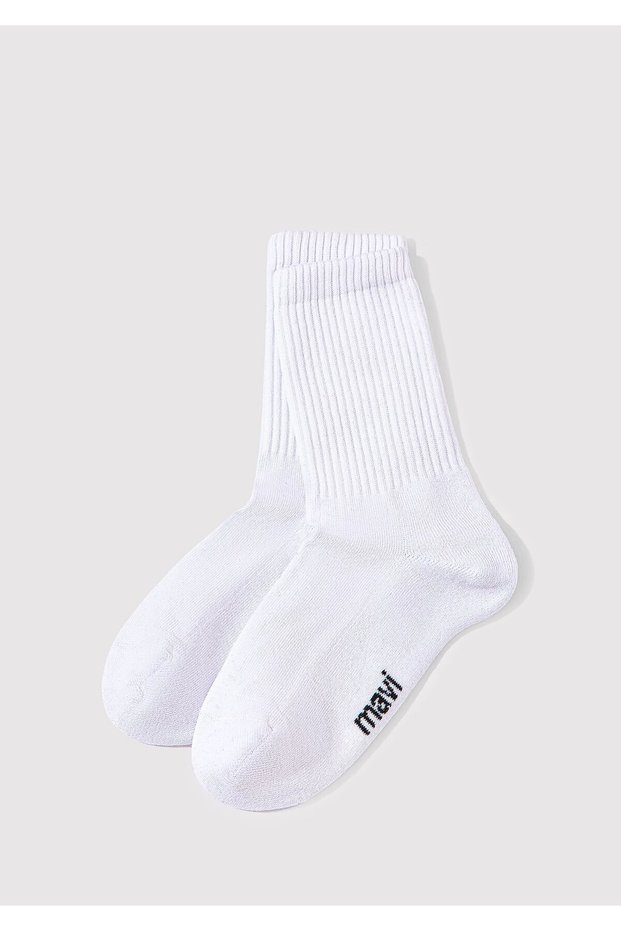 White Socket Socks 1913302 -620
