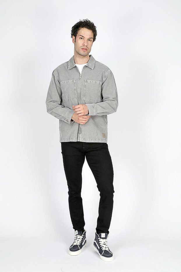 جاكيت رجالي رمادي اللون مقاس عادي 251 LCM 231001 ANDER GRAY