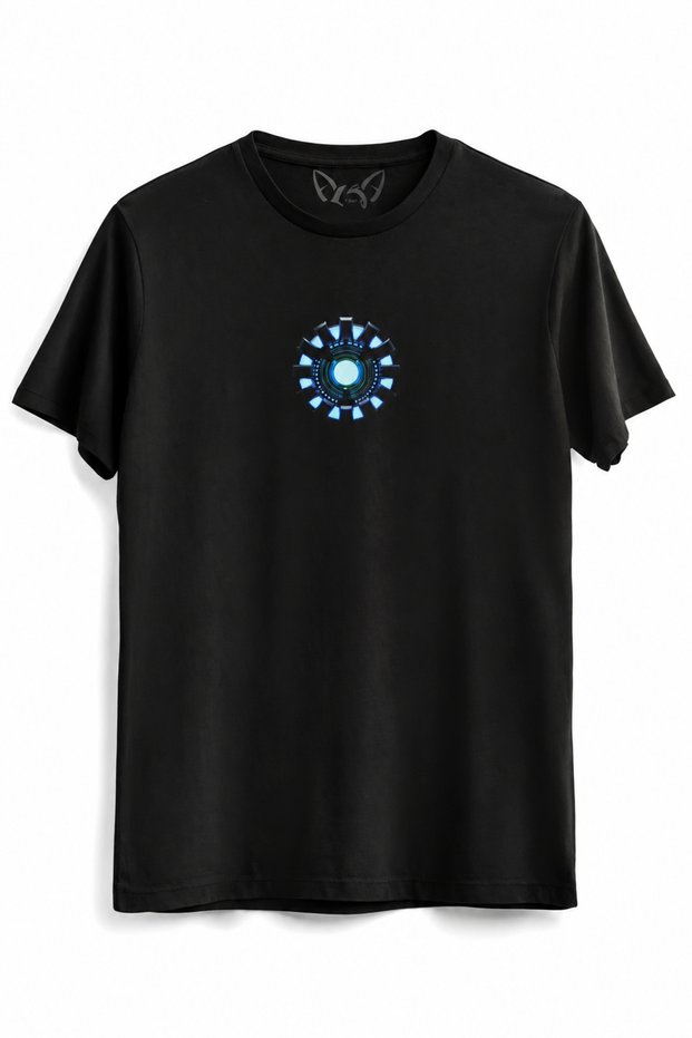 Ironman Printed Black Tshirt