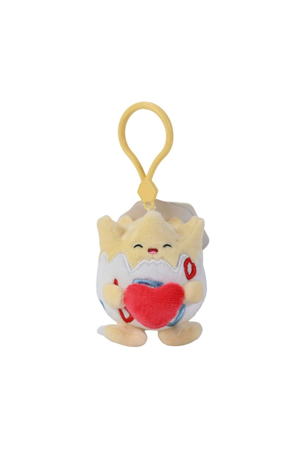 Togepi Original Pokemon Snorlax Keychain Piplup Gengar Togepi Mew Jigglypuff Mimikyu Anime Toy Cute