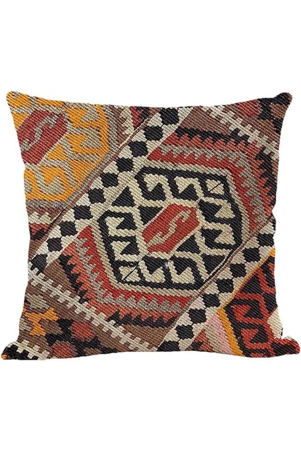 Boho Jacquard Throw Pillow Cover 45x45 cm