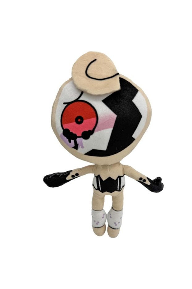 V New Dandy's World 35cm Plush Cute Dandy World Scrap Stuffed Horror Game Goob Pebble Plushie