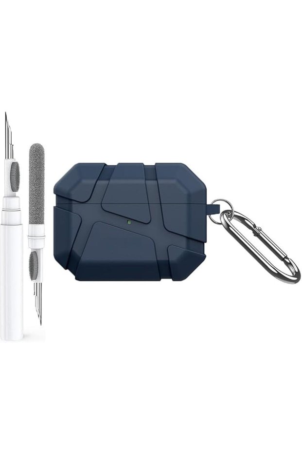 Pikac Protective Case for Earbuds, Gray Silicone Case Design