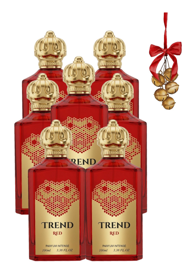 7 قطع عطر أحمر 100 مل