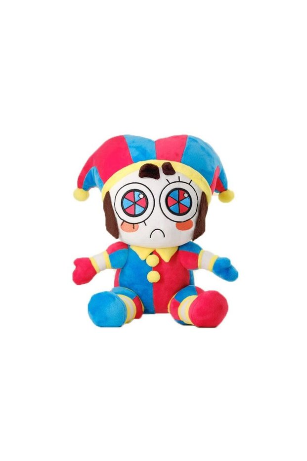 Clown 25cm Hot The Amazing Digital Circus Pomni Jester Clown Plush Toy Soft Stuffed Cartoon D