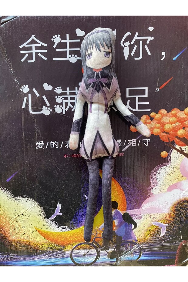27cm 27cm Puella Magi Madoka Magica Anime Plush Doll Sakura Kyoko Kaname Madoka Tomoe Mami Twistable