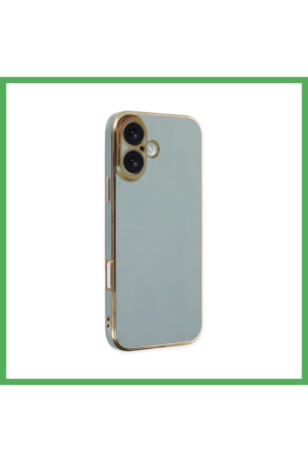غطاء متوافق مع هاتف iPhone 16، مصنوع من السيليكون، لون أخضر فاتح، من BEZOSS.