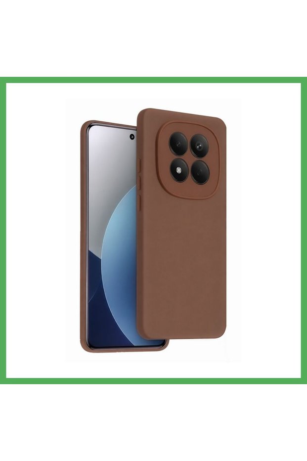 Redmi Note 15 Pro 5G First Silicone Case - Brown BEZOSS