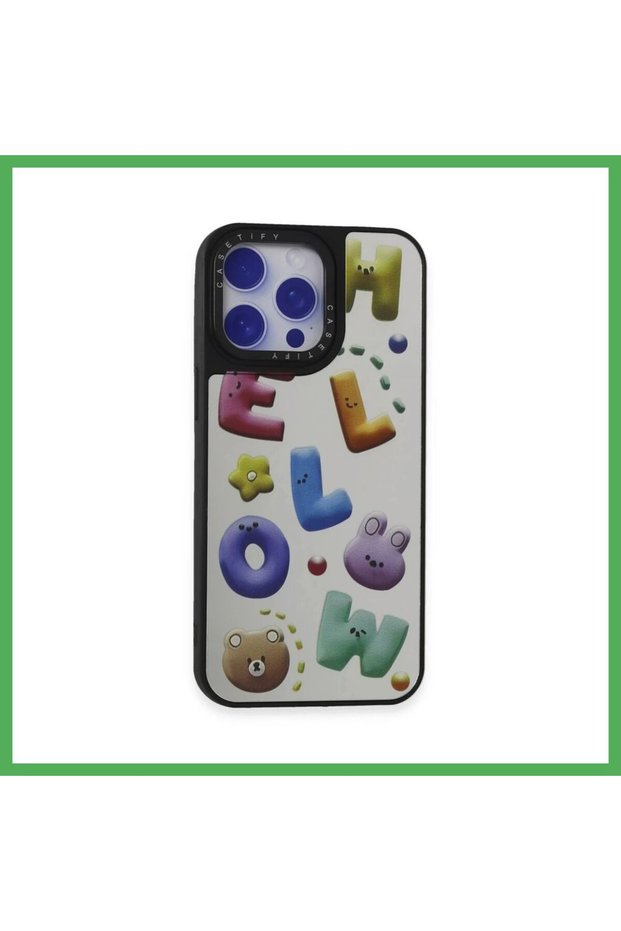 غطاء متوافق مع هاتف iPhone 15 Pro، بتصميم مرآة - مرآة - 15 BEZOSS.