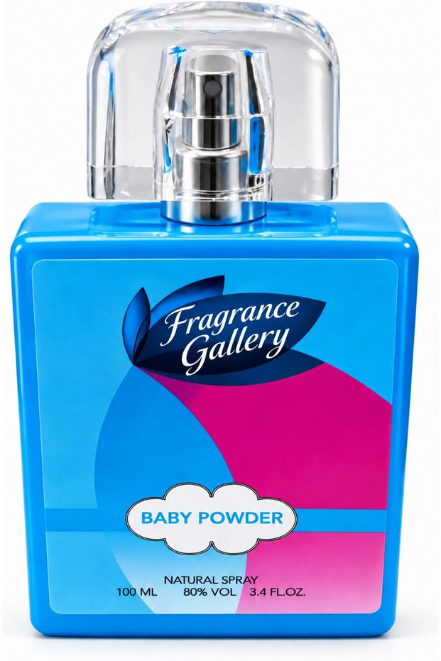 New Secret Baby Powder Perfume, 100 ml Natural Spray, Soft Powdery Scent, Everyday Fragrance