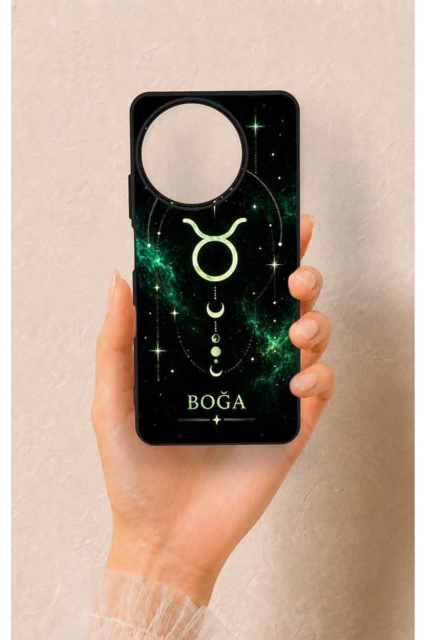 Realme 11 Compatible Taurus-Themed Patterned Silicone Case