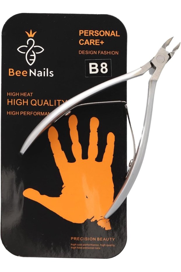 Premium Stainless Steel Cuticle Nipper & Remover Kit for Flawless Manicures & Pedicures - Professional Clippers, Salon Grade Durable Tools for Fingernails and Toenails - | (B8)
