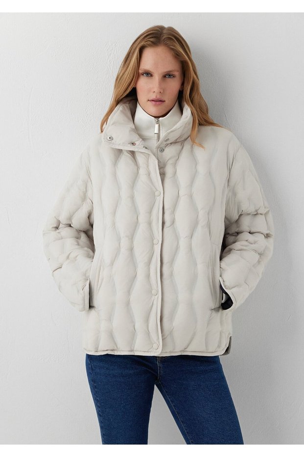 Water-Repellent Beige Jacket 1110861-70143