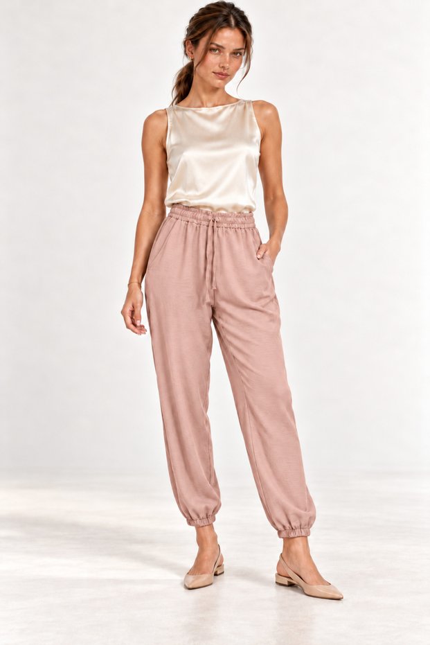 Women's Wide Cut Jogger Pants