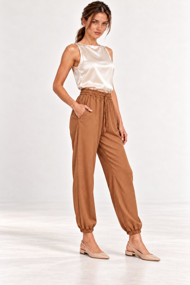Women's Wide Cut Jogger Pants