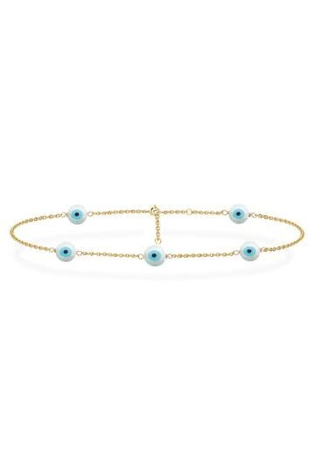 , Anklet, 18KT Yellow Gold A1YK17, Modern Elegant Design, Premium Fine Jewelry