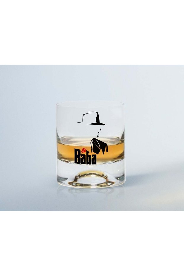 BK Home Colorful Printed "The Godfather" Whiskey Glass—16