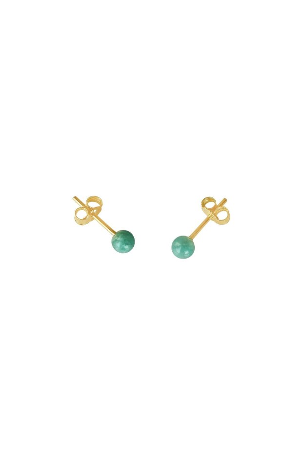 18Kt Gold Blue Earrings E1YK22