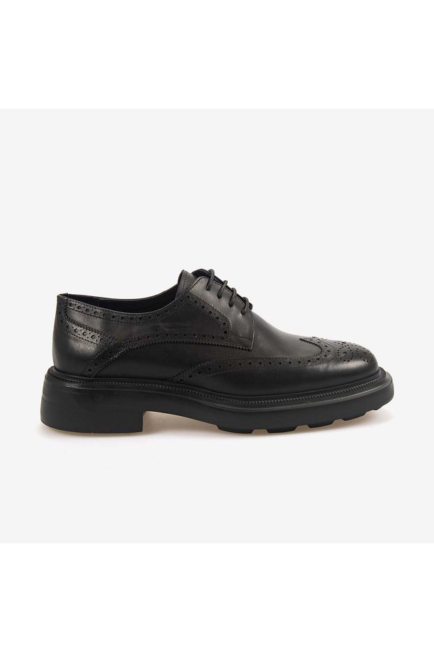 Men's Eva Sole Genuine Leather Lace-Up Casual Shoes A20001
