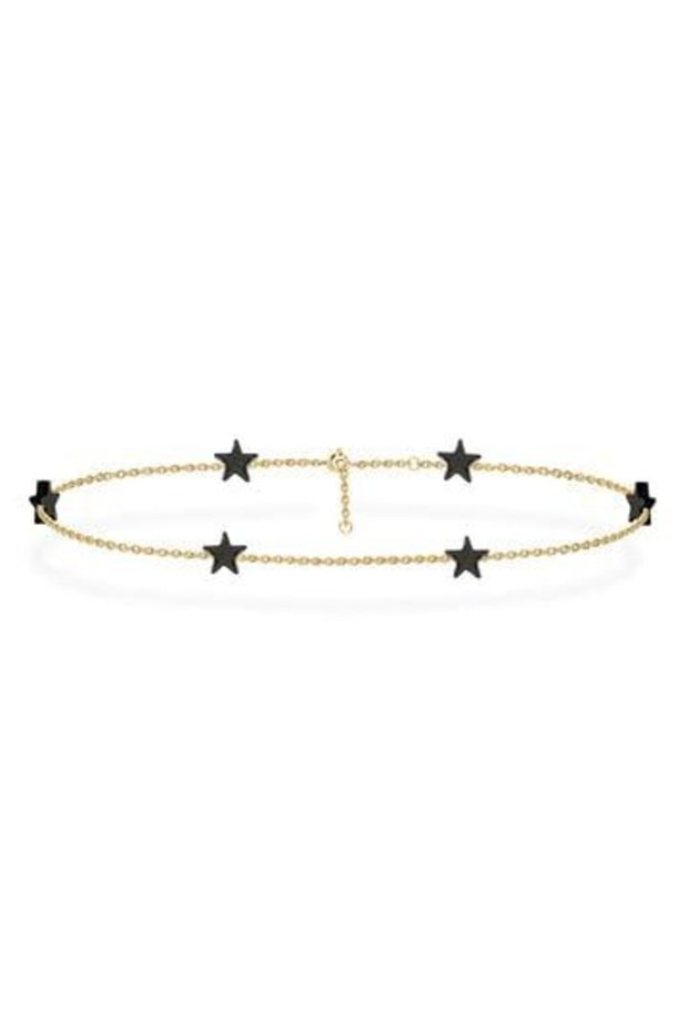 , Anklet, 18KT Yellow Gold A1YK8, Contemporary Design, Luxury Women’s Jewelry